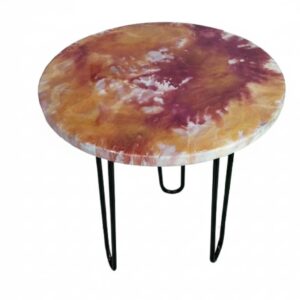 coral lime coffee table