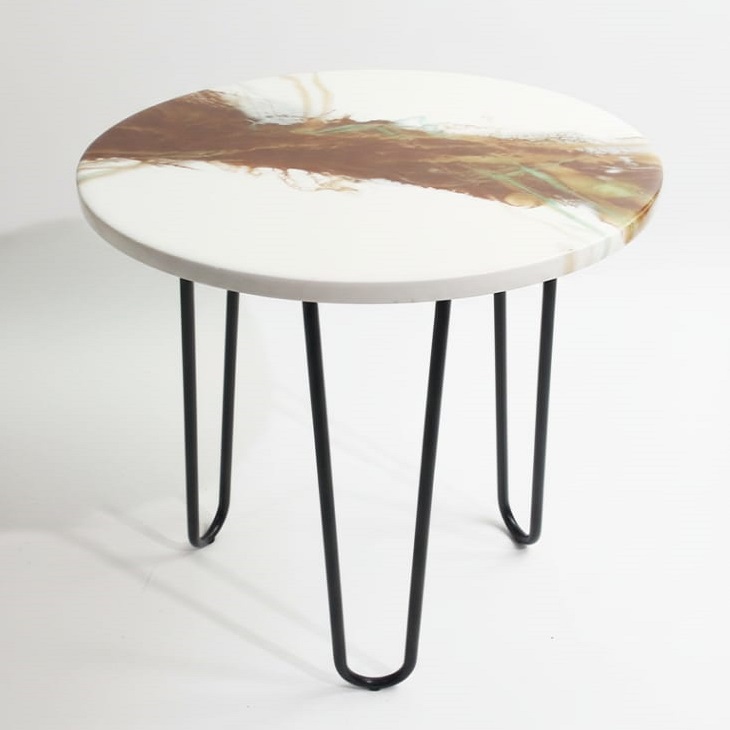 white river epoxy resin coffey table home decor white river epoxy resin coffey table home decor